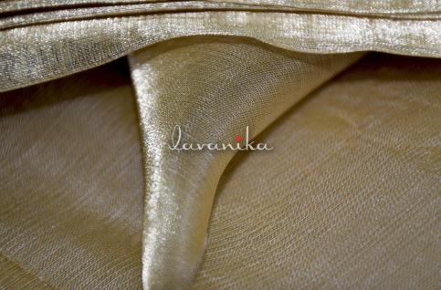Pure Silk Tissue Organza Fabric (Dyeable)-DnoPSTOGRFD